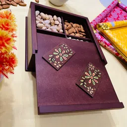 angira handicraft Spice Set Wooden image 3