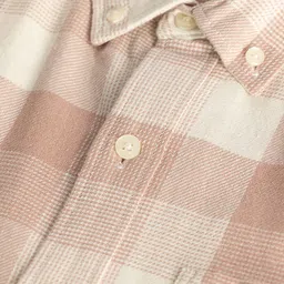 snitch Men Slim Fit Checkered Button Down Collar Casual Shirt image 4