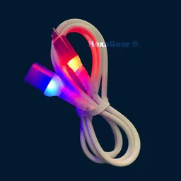 HexaGear Micro USB Cable 2 A 1 m New LED flashing light Micro USB Cable image 2