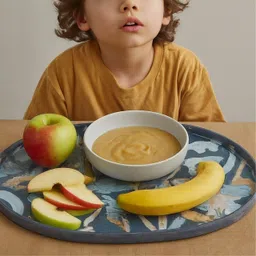 happa Organic Apple&Banana Fruit Puree Cereal image 4