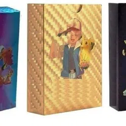 gift collection Pack Of 3 Waterproof 55pcs Each Pokemon Card Box V Series Vmax GX Playing Cards-picture-10