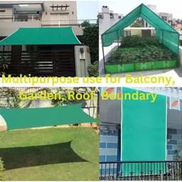 sse Green net 3 meter (10ft)x15 meter (50Ft) 50% Green shade net for garden plants Portable Green House image 4