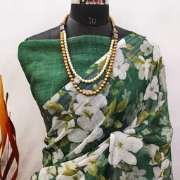 Embroidered, Solid/Plain Bollywood Chiffon Saree-image-18