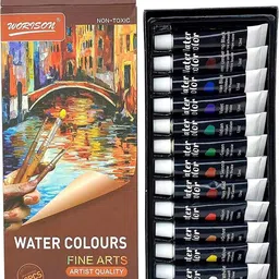 adoere Water Colour Paints (12 tubes of 12 ml each) for painting on paper, canvas-picture-19