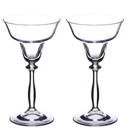 bohemia crystal Crystal Angela 185ml (Set of 2) Cocktail Glass image 2