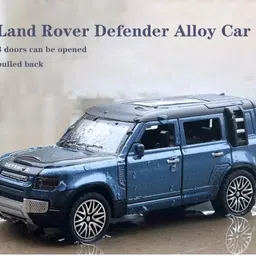 btyent Diecast Metal Defender 1:36 Scale | Pull Back Action Toy with Openable Doors image 4