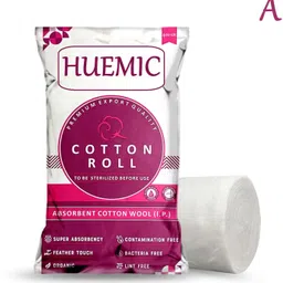 huemic Pure Absorbent Cotton Roll for Baby Care Soft Cotton Roll 21 Gauze Medical Dressing-picture-21