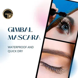gimbal Double Curl Waterproof Mascara Volumizing, Lengthening & Quick Dry, Up to 24 Hrs 8 ml image 4