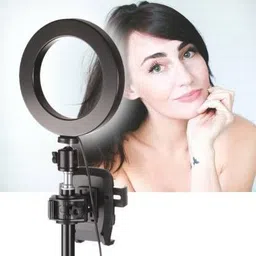 UZAN I Video Ring Light for Photography, Video Shooting, Streaming, TIK Tok Compatible with Camera, Android and iOS Devices Ring Flash (Assorted -10 inch) Ring Flash image 3