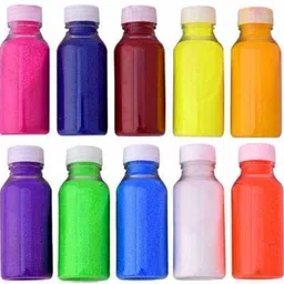 lukaya fashion Pack of 10 Rangoli Powder image 1