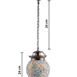 glowhere Turkish Moroccan Style Pendant Light for Home Decor, Ceiling Light Pendant Light Pendants Ceiling Lamp image 5