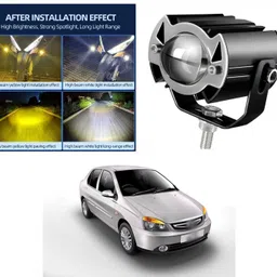 prtek 15W G15 Mini LED Dual-Lens Yellow/White Spot & Marker Light X32 Car Fancy Lights-picture-14