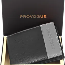 provogue Men Casual Black Genuine Leather RFIDWallet-picture-17