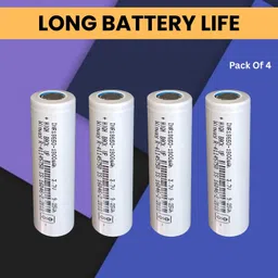 sacro Rechargeable 1800Mah Lithium-Ion For Light Speaker Pack of 4Q40 Battery-picture-20