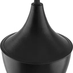 homesake Black Metal Medium Pear Hanging Light, E26/27 Nordic pendant lamp, Modern kitchen, bedroom, living room ceiling lamp Pendants Ceiling Lamp image 2