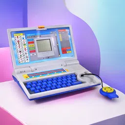 snm97 Educational English Learner Laptop with Mouse for Kids 20 Activity Games toy_18 image 1