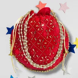 sahiba Women Red Potli-picture-46