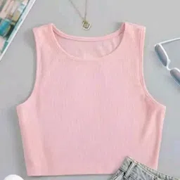 Casual Regular Sleeves Solid Women Pink Top-image-2