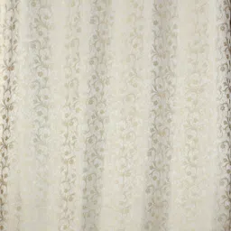 panipat textile hub 153 cm (5 ft) Jacquard Room Darkening Window Curtain (Pack Of 2) image 4