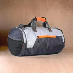 shivra 25 L Gym Duffel Bag - Sports Gym Bag Travel Duffel Bag(S-17*1 1) - Orange image 1