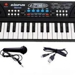 hk toys Kids Musical Instrument 37 Keys Toy Music Piano Keyboard with Microphone-picture-18