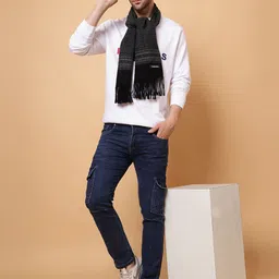 aanku Striped Men Muffler-picture-46