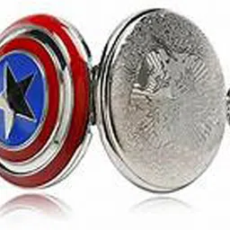 Eli Super Hero Style PocketWatch Style PocketWatch ANALOG CLOCK metal Pocket Watch Chain image 4