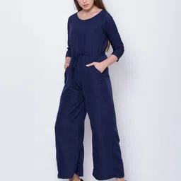 adyuth Solid Women Jumpsuit image 2