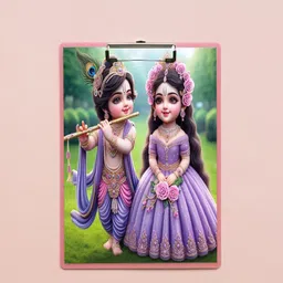 craft advertising Krishna Digital reprint examination pad school collage Size 14x10 inch_21 image 2