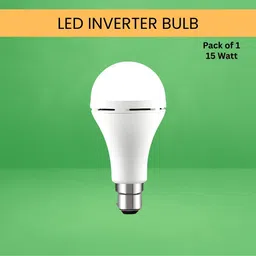 yaroh 15W Rechargeable Emergency Inverter LED Bulb, Upto 4 Hours Battery For HomeX146 4 hrs Bulb Emergency Light-picture-35