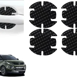 auto pearl Car Door Scratch Protection Sticker Finger Guard (PU) Black Blk63 Car Grab handle-picture-13
