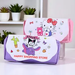 happy shopping store New Stationery Collection Pencil Pouches Perfect for school, travel, or desk organization Art Artificial Leather Pencil Boxes-picture-25