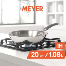 meyer Trivantage Nickel Free Stainless Steel Triply Cookware Fry Pan 20 cm diameter 1.08 L capacity-picture-10