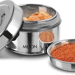 milton Steel Snack Stainless Steel PU Insulated Tiffin, 700 ML, Silver 1 Containers Lunch Box-picture-40
