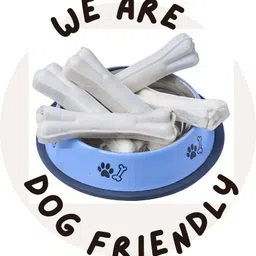 brainy pets Premium Quality Rawhide Pressed Calcium Bones of 4 Inches-Healthy Treats for Dog Milk, Chicken Dog Chew image 5