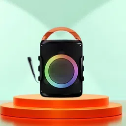 Clairbell DJ Box 20W Bluetooth Speaker with FM Radio, Mic, RGB Light & 4 hour's backER361 20 W Bluetooth Party Speaker-picture-28