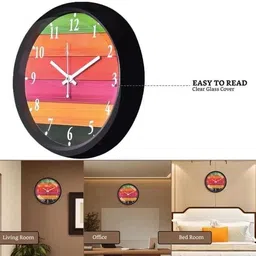 singh brothers Analog 25 cm X 25 cm Wall Clock image 3