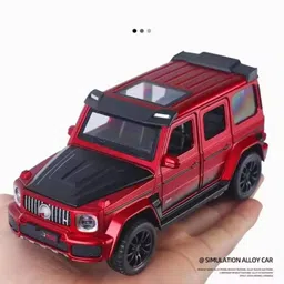 ignite G Wagon Car 1:32 Scale Die-Cast Metal Mercedes Toy Car with Light & Music-n image 3