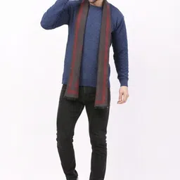 CALVADOSS Self Design Men Muffler image 3