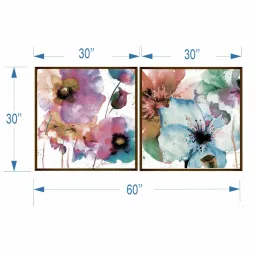 the art house Canvas Framed Stretched UV Digital Art Print image 3