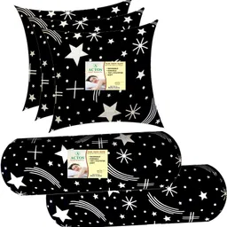 actos 3 Cushion And 2 Microfibre Geometric Bolster Pack of 5-picture-23