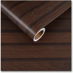 flipkart smartbuy Vinyl Decorative Brown Wallpaper-picture-27