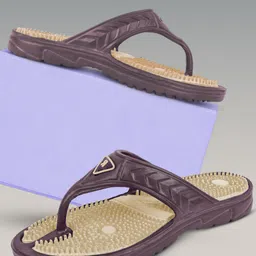 FitFusion Men's Acupressure Point Comfortable Non-Slip Men Flip Flops-picture-10