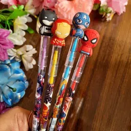 ringhas Super Hero Pencil for Boys, Stack Pencil, Writing & Drawing Pencil (Pack of 4) Pencil-picture-28