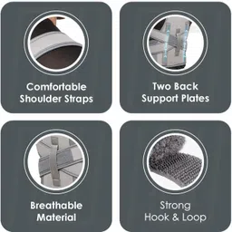 tenact Posture Corrector Belt for Men & Women Back Straight Belt for Back Support Posture Corrector image 3