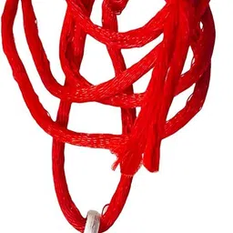 beautum 3 Mukhi/Faced Nepali Rudraksha Natural & Rudraksha With Capping Wood Pendant image 3