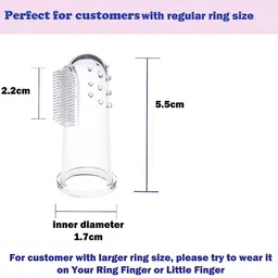 daily fest 8 Units Pack Extra Soft Baby Finger Toothbrush for Boys & Girls , Professional Boy Toothbrush & Girl Toothbrush, Dental Hygiene for Kids Extra Soft Toothbrush image 3