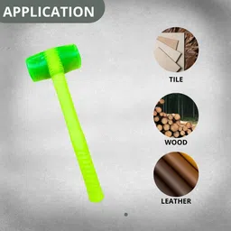PVC Hammer 50MM – Durable Non-Marking Hammer for Industrial Use TAPCO Mallet image 5