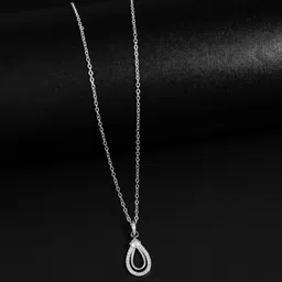 vpcreation Cubic Zirconia, Diamond Sterling Silver, Silver Plated Silver, Alloy Chain-picture-19