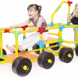 lumiset Tubelox STEM Learning Toys for Kids-Creative Tube Building Blocks 220 pcs- image 3